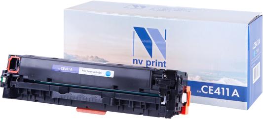 Картридж NV-Print CE411A голубой (cyan) 2800 стр. для HP LaserJet Color M351/375/451/475 / CP2025 / MFP-CM2320