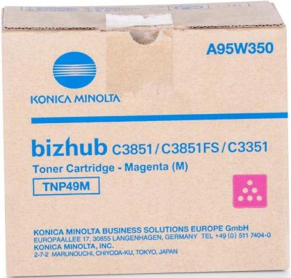 Тонер Konica-Minolta bizhub C3351/C3851 красный TNP-49M