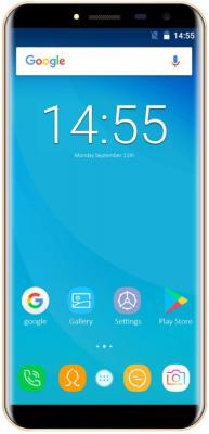 Смартфон Oukitel C8 4G Gold 4 Core (1.3GHz)/2GB/16GB/5.45" 1280*640/13Mp/2Mp/2Sim/3G/4G/BT/WiFi/GPS/Android