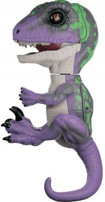 Интерактивная игрушка Fingerlings Динозавр Блейз от 5 лет фиолетовый с темно-зеленым
