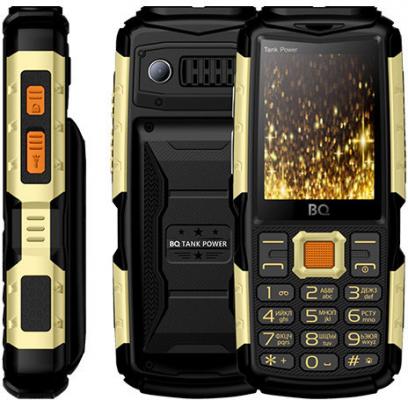 BQ 2430 Tank Power Black&gold Мобильный телефон