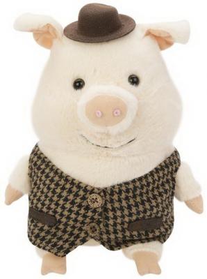 Мягкая игрушка животные Fluffy Family "Папа Свин" искусственный мех трикотаж 20 см