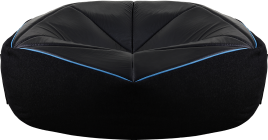 Кресло-мешок Aerocool P7-BB1 черный синий 4713105968200