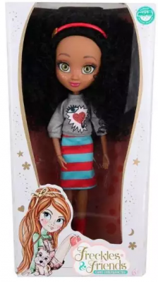 Кукла Freckles&Friends Подружка-веснушка Лула 27 см шарнирная