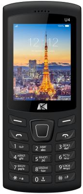 Мобильный телефон ARK Benefit U4 черный 2.4" 32 Мб GPRS