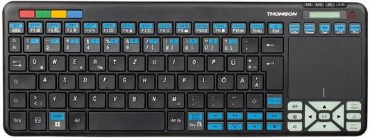 Клавиатура Thomson ROC3506 Sony механическая черный USB slim Multimedia Touch LED