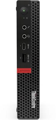 ПК Lenovo ThinkCentre Tiny M720q slim i3 8100T/8Gb/1Tb/Windows 10 Professional 64/WiFi/BT/клавиатура/мышь/черный
