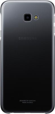 Чехол (клип-кейс) Samsung для Samsung Galaxy J4+ (2018) Gradation Cover черный (EF-AJ415CBEGRU)