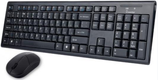 Комплект клавиатура+мышь Smartbuy 23335AG черный  [SBC-23335AG-K]