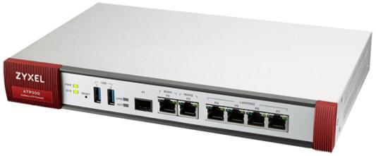 ZYXEL ATP200 10/100/1000, 2*WAN, 4*LAN/DMZ ports, 1*SFP, 2*USB with 1 Yr Bundle