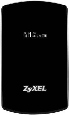 Модем 2G/3G/4G Zyxel WAH7706 USB Wi-Fi Firewall +Router внешний черный