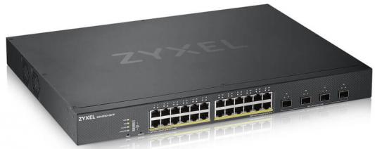 ZYXEL XGS1930-28HP Hybrid Smart L2+ switch PoE+ Zyxel Nebula Flex, 24xGE PoE+, 4xSFP+, budget PoE 375W, Standalone / cloud management