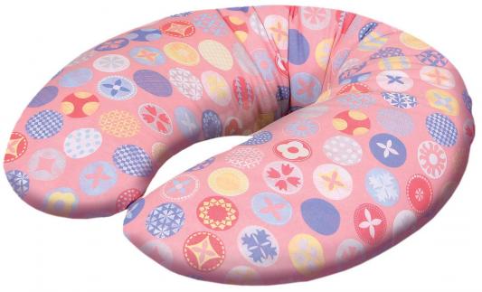 Подушка для кормления Ceba Baby Mini (трикотаж/circles pink)
