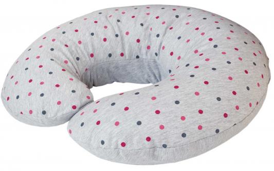 Подушка для кормления Ceba Baby Physio Mini (трикотаж/grey dots )