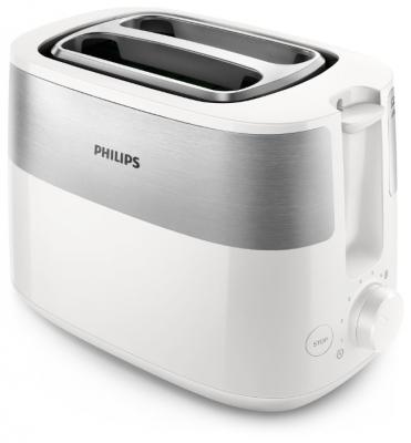 Тостер Philips HD2515/00 белый серебристый