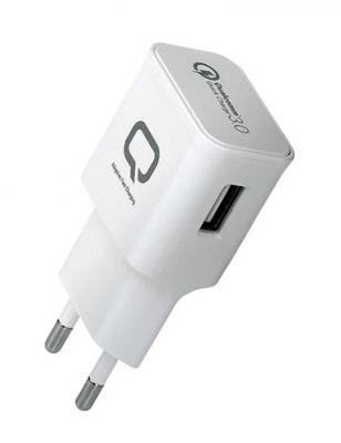 Сетевое зарядное устройство QUMO Charger 017 2А белый