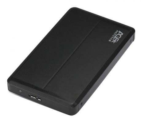 AgeStar 3UB2S USB 3.0 Внешний корпус 2.5" SATAIII, алюминий, черный