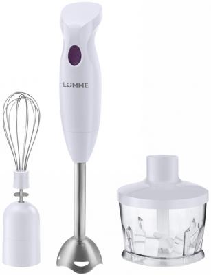 Блендер погружной Lumme LU-1837 600Вт фиолетовый белый
