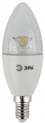 Лампа светодиодная свеча Эра B35-7w-827-E14-Clear E14 7W 2700K