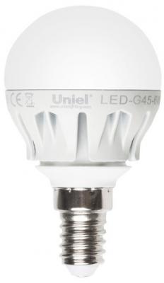 Лампа светодиодная шар Uniel LED-G45-6W/NW/E14/FR/DIM E14 6W
