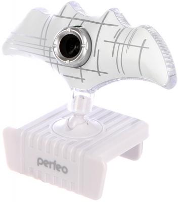 Perfeo Web Camera «Bat», 0.3МП, с микр, USB 2.0, белый [PF_A4033]