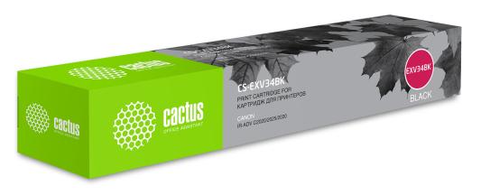 Тонер Картридж Cactus CS-EXV34BK черный (23000стр.) для Canon IR Advance C2030L/C2030i/C2020L/C2020i/C2025i