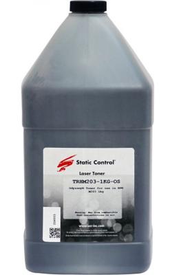 Тонер Static Control TRHM203-1KG-OS черный флакон 1000гр. для принтера HP LJ 203/227