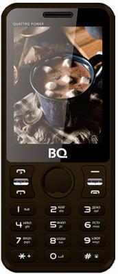 Мобильный телефон BQ BQ-2812 Quattro Power черный 2.8" 32 Мб 4 симкарты Bluetooth