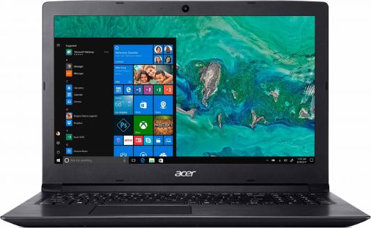 Ноутбук Acer Aspire A315-53-51V7 15.6" 1920x1080 Intel Core i5-8250U 1 Tb 256 Gb 8Gb Intel UHD Graphics 620 черный Windows 10 Home NX.H38ER.004