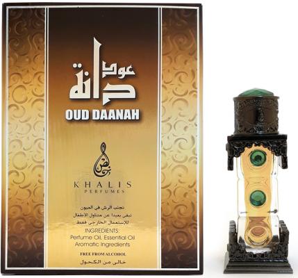 Масло парфюмерное унисекс Khalis Oud Daanah 6 мл KH215708