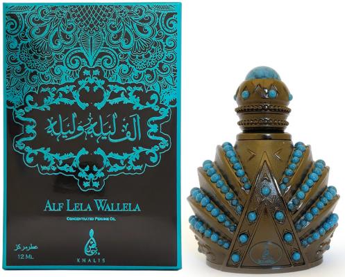 Масло парфюмерное унисекс Khalis Alf Lela Wallela 12 мл KH215713