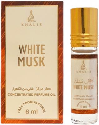 Масло парфюмерное унисекс Khalis White Musk 6 мл KH215765