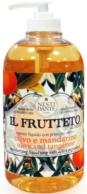 Мыло жидкое Nesti Dante Olive oil & tangerine / Оливковое масло и мандарин 500 мл 5034112