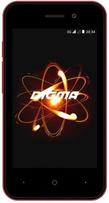 Смартфон Digma LINX ATOM 3G 4 Гб черный (LT4049PG)