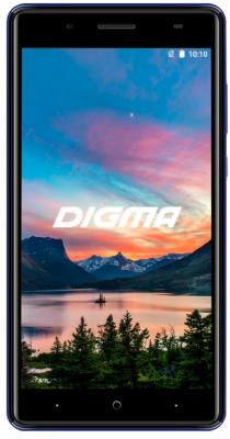 Смартфон Digma HIT Q500 3G 8 Гб синий (HT5035PG)