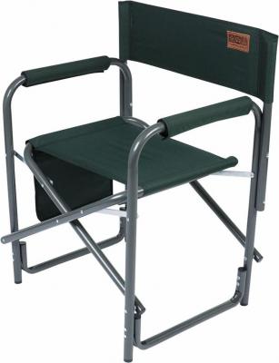 Кресло Camping World Commander (с боковыми карманами, мягкое сиденье и спинка, вес 3кг, цвет - зеленый)