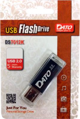 Флеш Диск Dato 32Gb DS7012 DS7012K-32G USB2.0 черный флеш диск dato 8gb db8001 db8001w 08g usb2 0 белый