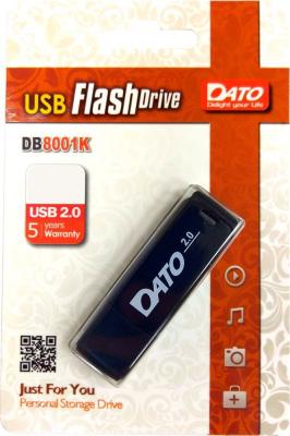 Флешка 8Gb Dato DB8001K-08G USB 2.0 черный