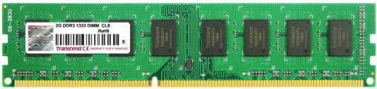 Оперативная память для ноутбука 2Gb (1x2Gb) PC3-10660 1333MHz DDR3 U-DIMM CL9 Transcend JM1333KLN-2G