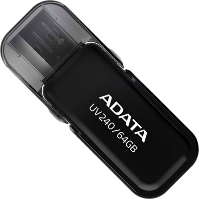 Флешка 64Gb A-Data AUV240-64G-RBK USB 2.0 черный