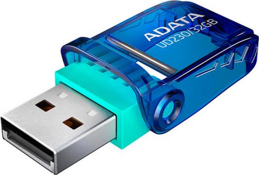 Флеш накопитель 32GB A-DATA UD230, USB 2.0, Cиний