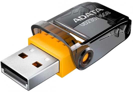 Флеш накопитель 16GB A-DATA UD230, USB 2.0, Черный