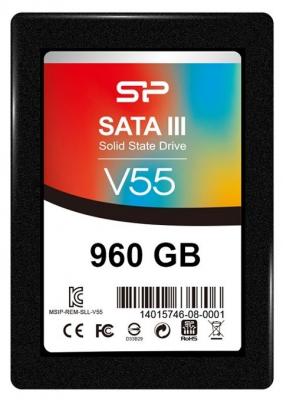 Твердотельный накопитель SSD 2.5" 960 Gb Silicon Power SP960GBSS3V55S25 Read 560Mb/s Write 530Mb/s TLC
