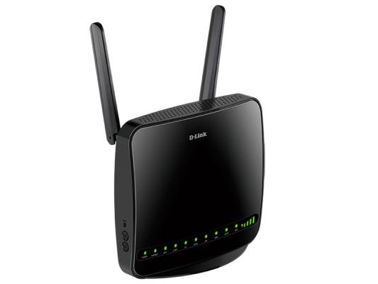 Wi-Fi роутер D-Link DWR-956/4HDB1E 802.11acbgn 1166Mbps 2.4 ГГц 4xLAN LAN RJ-45 черный