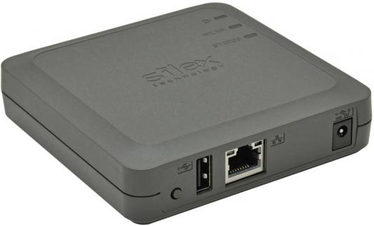 Сервер USB-устройств SILEX  DS-520AN Wireless/Wired Порты: 1 x USB 2.0 HiSpeed•Сеть: 10/100/1000 Mbit/s Gigabit Ethernet, RJ45 Silex Virtual USB Port