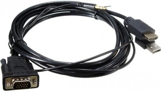 Кабель HDMI 1м ORIENT C700 круглый черный 30700