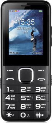Телефон сотовый Fly Ezzy10 Black, 2.4'' 320x240, 260MHz, 1 Core, 32MB RAM, 32MB, up to 32GB flash, 0.3Mpix, 2 Sim, 2G, BT, Micro-USB, 1500mAh, 105g, 136,6x56,6x13,2