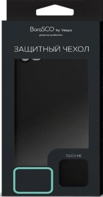 Чехол защитный BoraSCO Mate для Samsung Galaxy A6, матовый черный