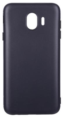 Чехол защитный BoraSCO Mate для Samsung Galaxy J4, черный матовый