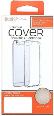 Накладка BoraSCO Ultrathin Cover для iPhone 6 iPhone 6S iPhone 8 iPhone 7 прозрачный